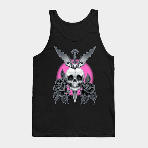 Death To Bunnyman Tank Top by MetroInk